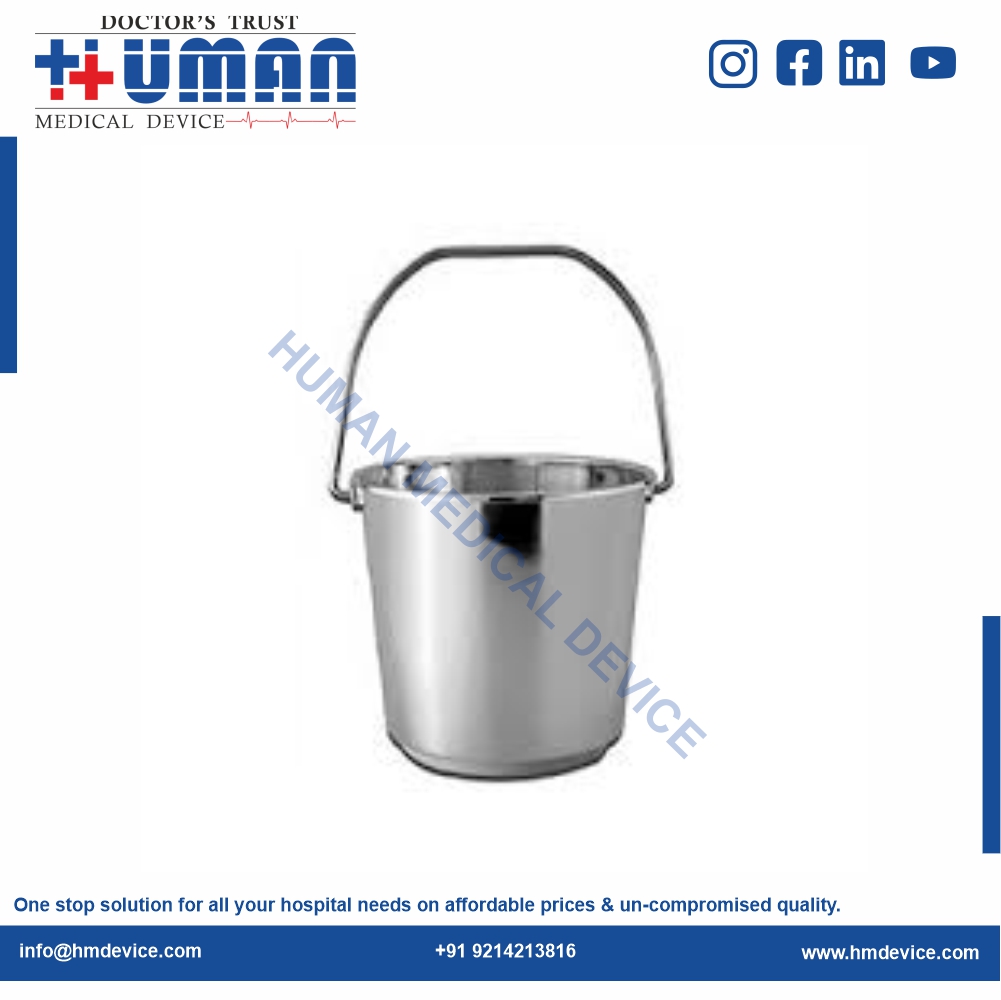 SS Bucket With Handle